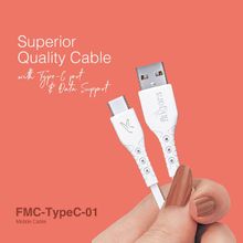 Fingers FMC-TypeC-01 Mobile Cable with Fast Charging up to 3.0 A and Data Transfer