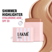 Lakme 9to5 Hya Beach Edit Blush, SPF 30, Creamy Texture, Dewy Finish - Golden Getaway