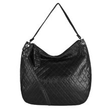 Toteteca Hobo Tassled Shoulder Bag Female Black