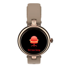 Pebble Venus Bluetooth Calling Smartwatch with Fitness Tracker for Women - Tan Gold