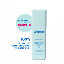 Within Beauty Ceramide & Niacinamide Serum, Calming Drops Barrier Restore Soothing Serum