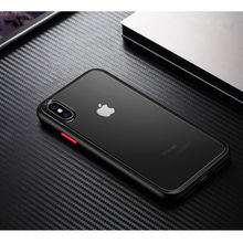 VAKU Translucent Armor Shock Proof Case For Apple Iphone Xs Max 6.5 - Black