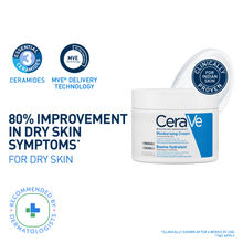CeraVe Moisturizer For Dry Skin, Barrier Repair Cream with Ceramides, Dermatologist recommended