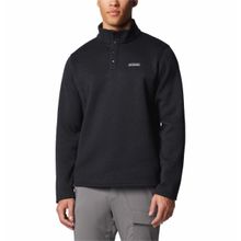 Columbia Mens Black Alto Pass Half Snap Fleece Pullover