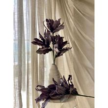 Mason Home Artificial Magnolia Flower Stem - Lavender Ombre (One Stem)