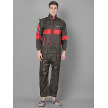 Dollar Charcoal Rainguard Rain Jacket & Trouser With Hood & Pocket (Set of 2)