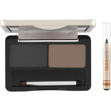MARS 3 in 1 Eye Brow Powder Palette - 02