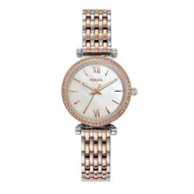 Fossil Carlie Mini Two Tone Watch ES4649 For Women