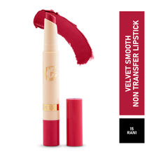 Matt look Velvet Smooth Non Transfer Lipstick Rani 15N