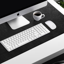 DailyObjects Turf Vegan Leather Desk Mat (Black)
