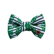 Heads Up For Tails Be-Leaf in Good Cat Detachable Bow Tie