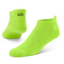 Dynamocks Neon Green Solid Men Bamboo Ankle Length Socks - Free Size