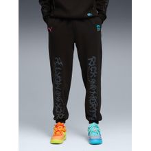 Puma Black Printed Trackpant