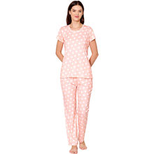 Bodycare Womens Spandex Polka Dot Tshirt & Pyjama Bsls13003