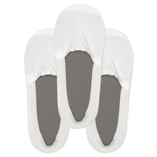 Toffcraft Lyon White Loafer Socks (Pack of 3)