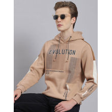 Monte Carlo Brown Print Hoodie