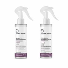 Dermatouch Actives 2% Rosemary Water Hair Spray - Pack Of 2