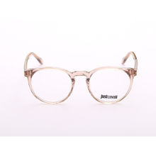 Just Cavalli Shiny Crystal Brown Acetate Eyewear Frame (VJC049507T1FR) (52)