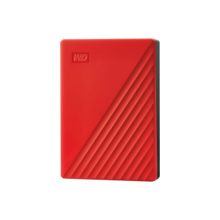 WD My Passport 4TB External-Portable HDD Red - Auto Backup HW Encryption & Password Protection