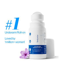 Be Bodywise 4% AHA BHA Underarm Roll On Treats Pigmentation,Odour Lactic Acid & Salicylic Acid Flora