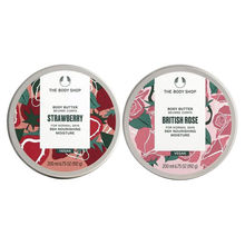 The Body Shop Strawberry Body Butter Combo