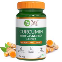 Pure Nutrition Curcumin with C3 complex to boost Joint Health
