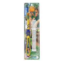 Aquawhite The Jungle Book Watchha Toothbrush With 2 Minute Sand Timer & Hygiene Cap