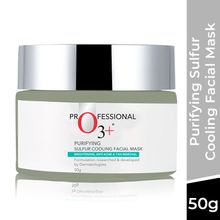O3+ Purifying Sulfur Cooling Mask For Brightening,Anti Acne & Tan Removal