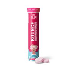 Chicnutrix Bounce - HRC, Biotin, Selenium - Good Hair Day, Everyday - Raspberry