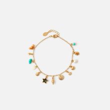 Accessorize London Women's By The Sea Charmy Anklet