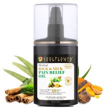Soulflower Back & Neck Pain Relief Oil