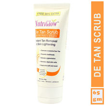 NutriGlow De Tan Scrub For Instant Tan Removal & Skin Lightening