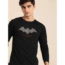 Bewakoof Batman Outline Logo Full Sleeve T-Shirt BML Black