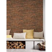 Excel Wallpaper Burnt Brick In Brown