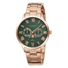 Strand by Obaku Moon Mint Analog Green Dial Mens Watch - S728GMVESV_A (M)