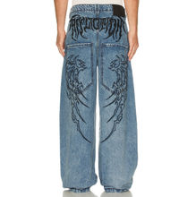 Affliction Tribal & Wings Denim Pants