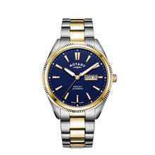Rotary Henley Automatic Watch for Men-Blue