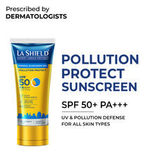 La Shield Pollution Protect SPF 50 Mineral Sunscreen Lightweight & Oil free Moisture Boost