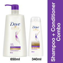 Dove Daily Shine Shampoo + Conditioner