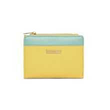Caprese Erica Fold Wallet Small Lime Yellow