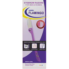 Feather Flamingo Eyebrow Shaping Razor With Safety Guard For Men And Women