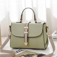 Angeline Green Casual Sling Bag with Detachable Strap