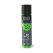 Set Wet Hair Spray for Men Extreme Hold No Sulphate No Paraben Quick Hair Styling and Setting