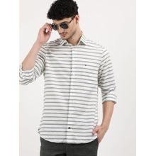 Tommy Hilfiger Striped Regular-Fit Dobby Woven Shirt