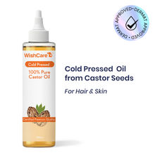 Wishcare 100% Pure Cold Pressed & Natural Hair & Skin Oil with Castor