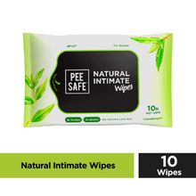 Pee Safe Intimate Wipes For Women- Skin Friendly, Alchol Free & Ph Balanced(10 Wipes)