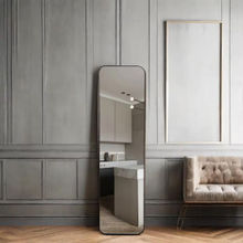 The Artment Vista Frame Floor Mirror Black Square