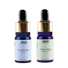 Nykaa Naturals Tea Tree Essential Oil + Rosemary Essential Oil for Acne & Dandruff Care