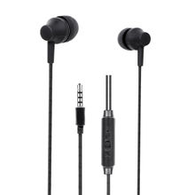 Swagme Superbass IE002 in-Ear Wired Earphones with Mic (Black)
