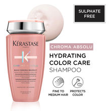 Kerastase Chroma Absolu Bain Respect Shampoo For Colour Treated Fine Hair, Sulphate-Free
